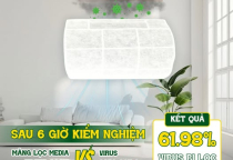 MÀNG LỌC MEDIA FILTER AGAVI ĐỐI ĐẦU VIRUS THẬT – KẾT QUẢ SAU 6 GIỜ RA SAO?
